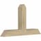 Ekena Millwork Portland Rough Sawn Timber Gable Bracket, Douglas Fir, 36"W x 21"H x 4"D x 4"F, 14/12 Pitch GBW036X21X0404POR00RDF - alternate 2